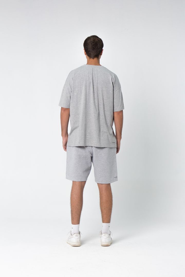 Grey Long Shorts